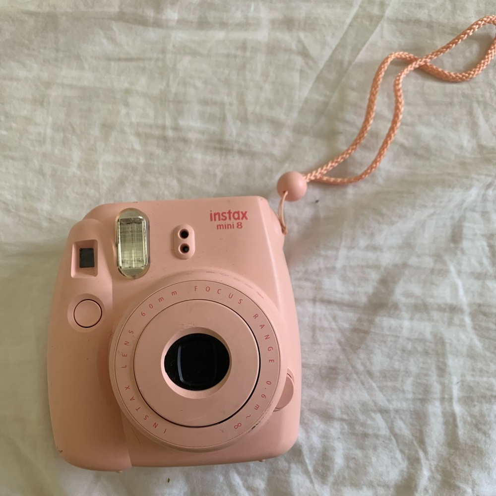 baby pink instax  mini 8